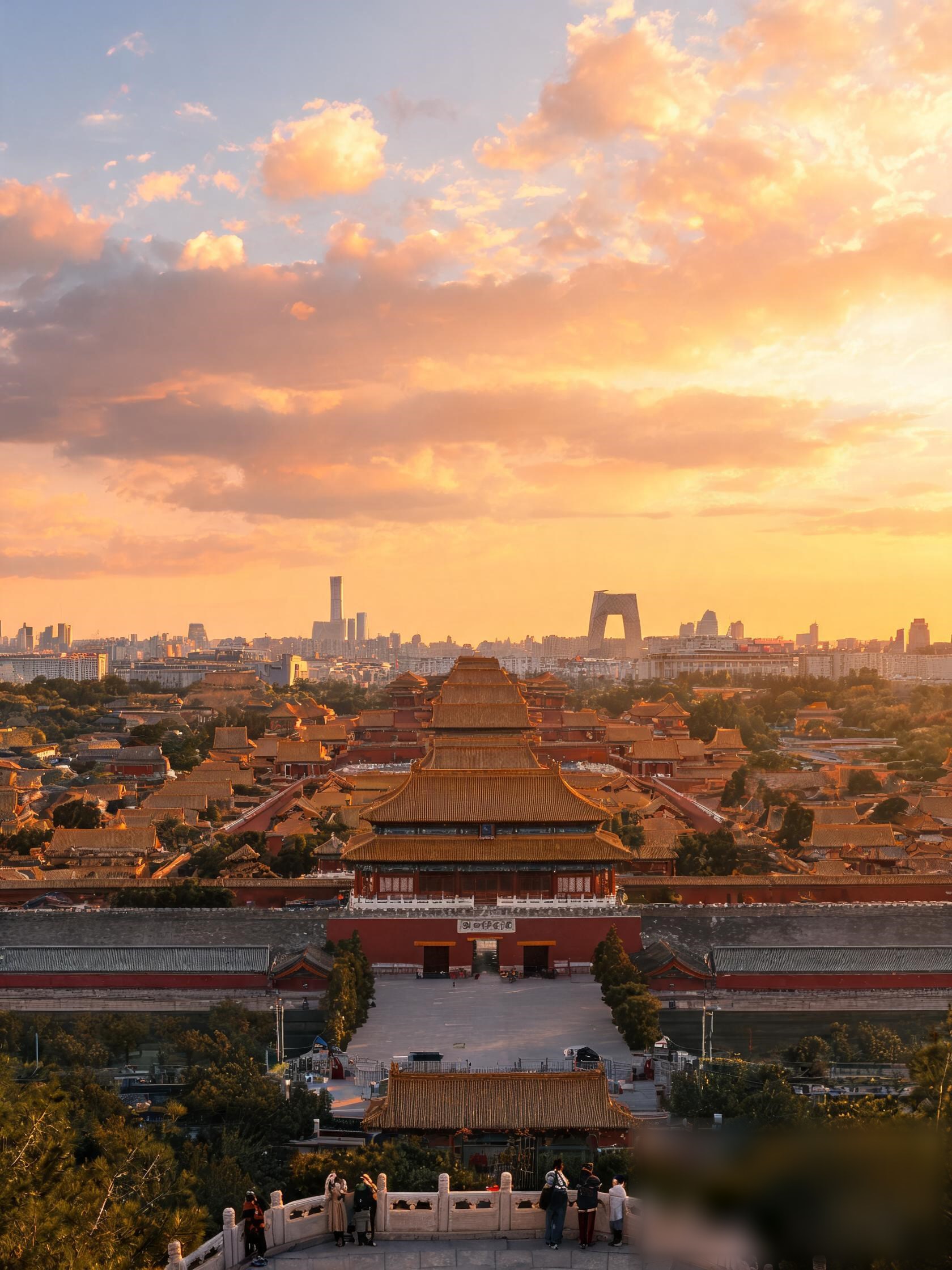 北京中轴线全景